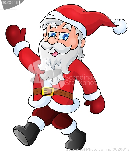 Image of Santa Claus walk theme 1