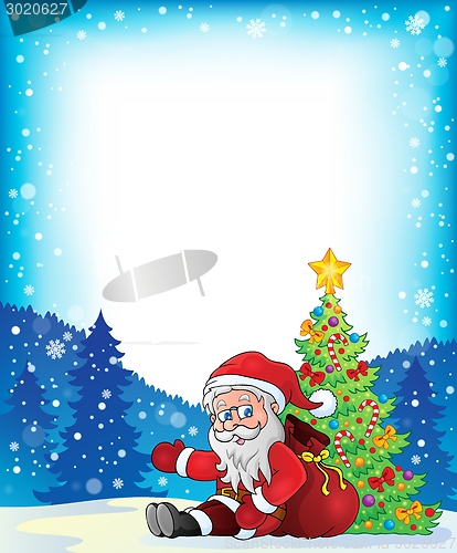 Image of Image with Santa Claus theme 3