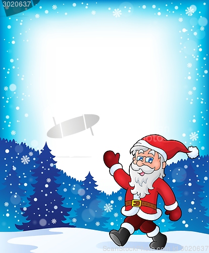 Image of Santa Claus walk theme 3
