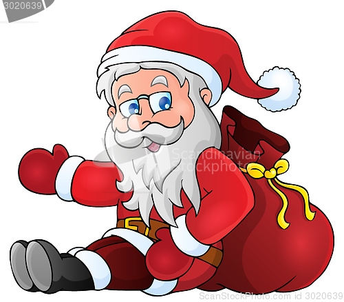 Image of Image with Santa Claus theme 1