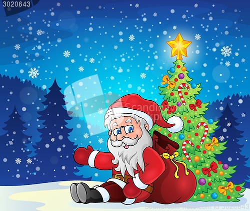 Image of Image with Santa Claus theme 4