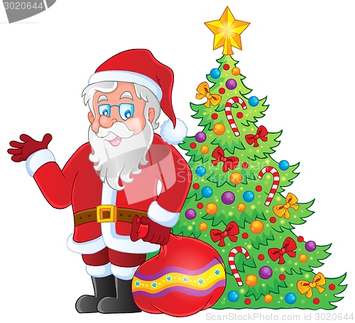 Image of Image with Santa Claus theme 7