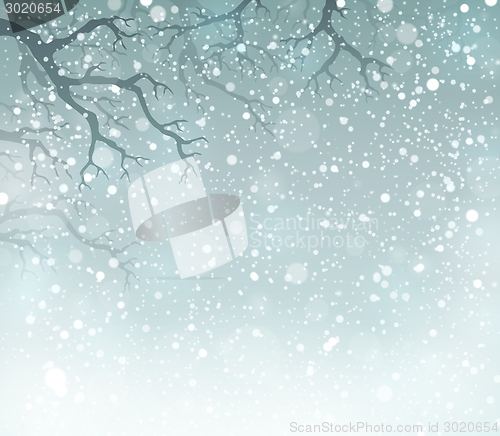 Image of Winter theme background 5