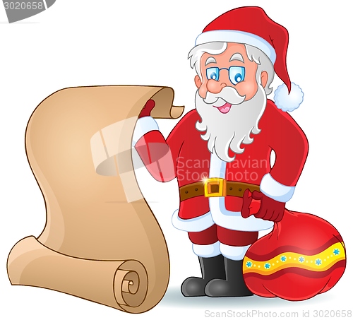 Image of Image with Santa Claus theme 5