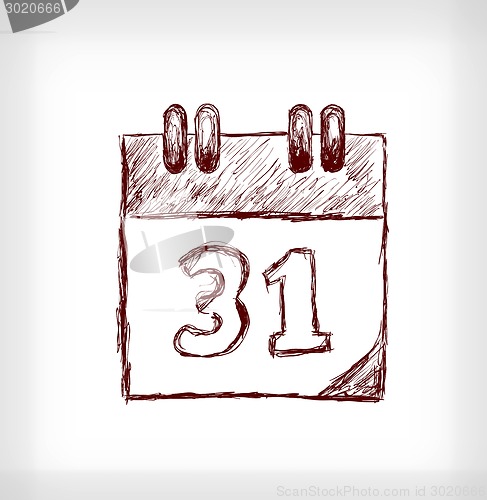 Image of Desk calendar.