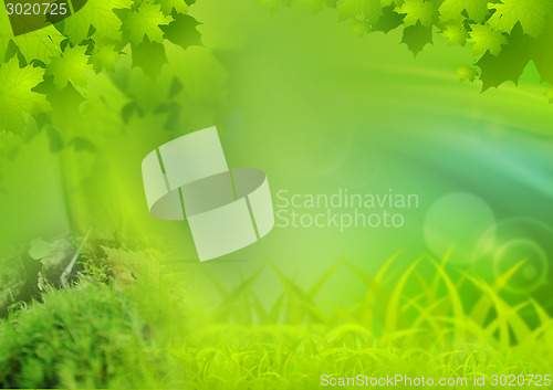 Image of Abstract summer design