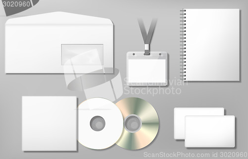 Image of Blank corporate identity template