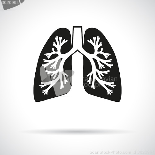Image of Lungs icon. 