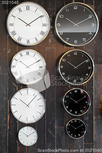 Image of World time clocks