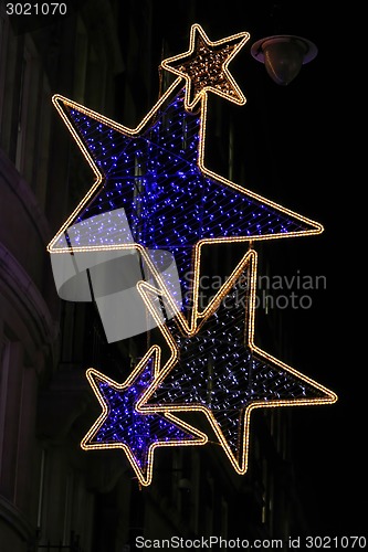 Image of Street stars decoration