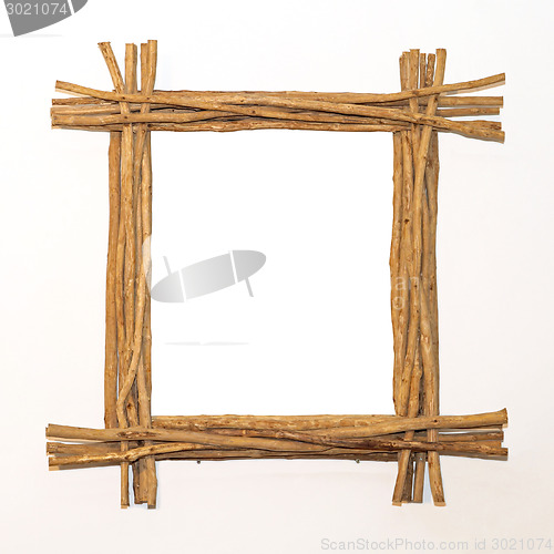 Image of Wood sticks frame