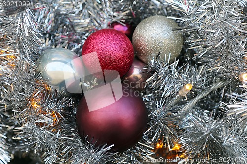 Image of Christmas baubles