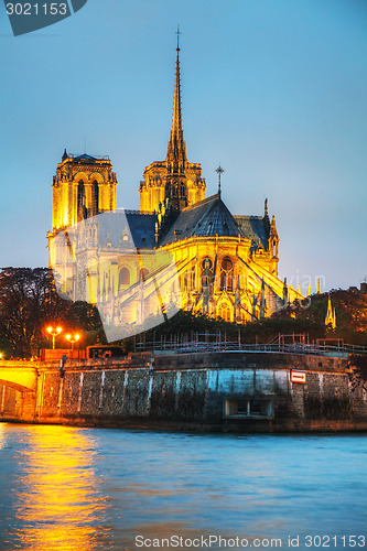 Image of Notre Dame de Paris cathedral