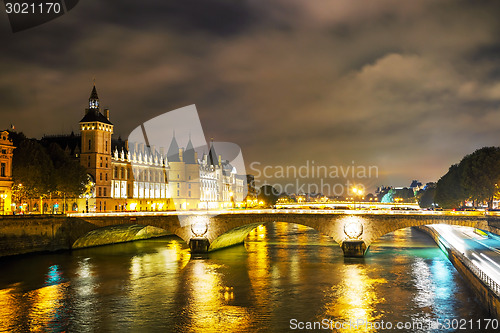 Image of The Conciergerie building in Paris, France