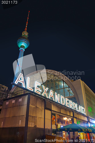 Image of Alexanderplatz square in Berlin, Germany