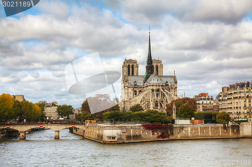 Image of Notre Dame de Paris cathedral