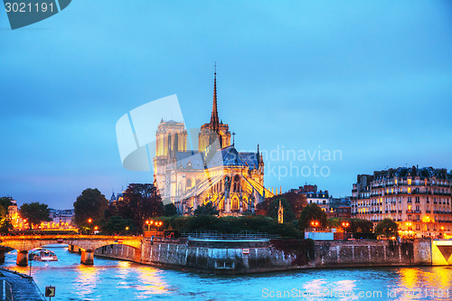 Image of Notre Dame de Paris cathedral