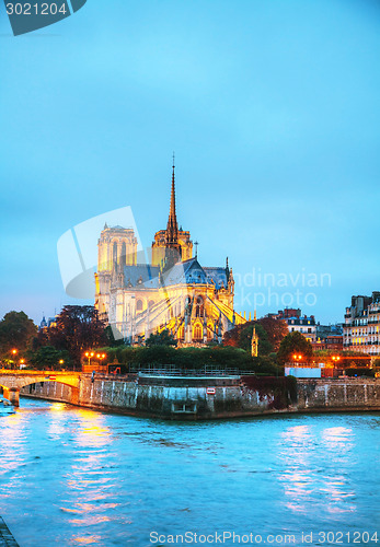 Image of Notre Dame de Paris cathedral