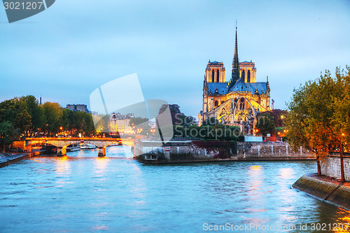 Image of Notre Dame de Paris cathedral