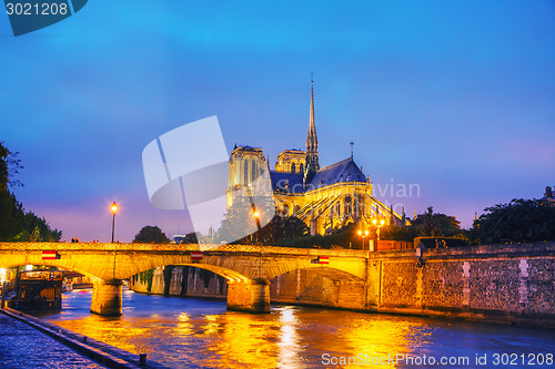 Image of Notre Dame de Paris cathedral