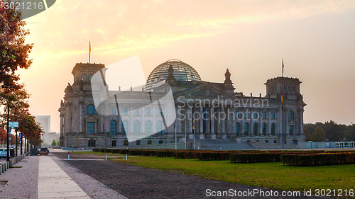 Image of Reichstag building in Berlin, Germany