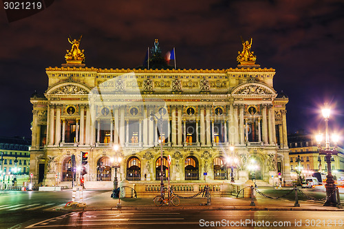 Image of The Palais Garnier (National Opera House) in Paris, France
