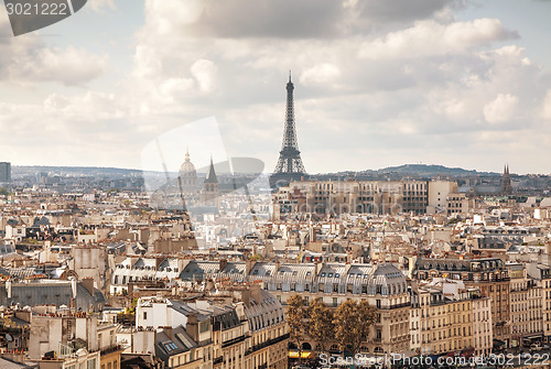 Image of Aerial view of Paris