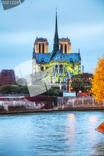 Image of Notre Dame de Paris cathedral