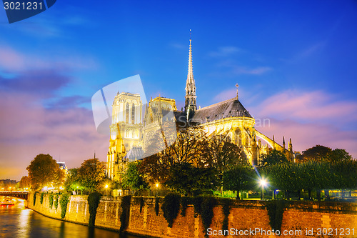 Image of Notre Dame de Paris cathedral