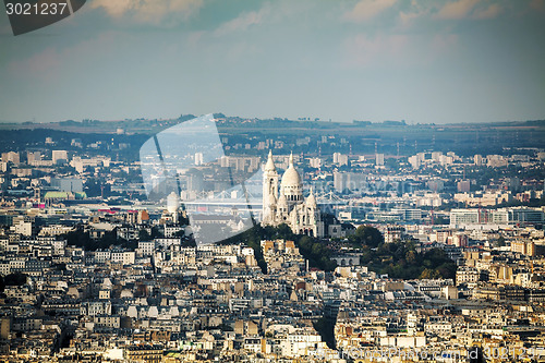 Image of Aerial view of Paris