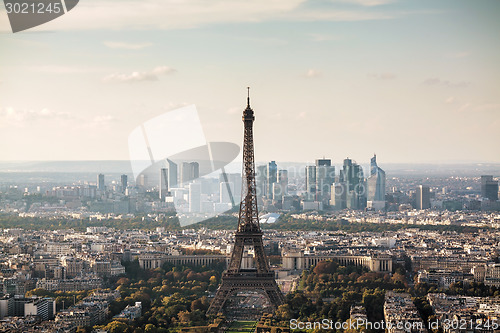 Image of Aerial view of Paris