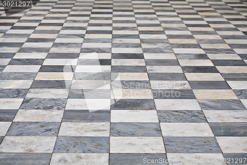Image of marble square floor