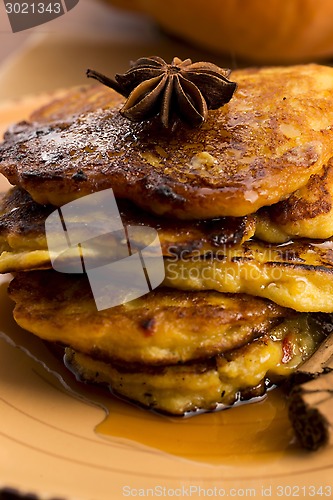 Image of Pumpkin Fritters with cinnamon