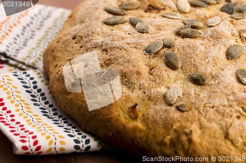 Image of homemade pumpkin bread