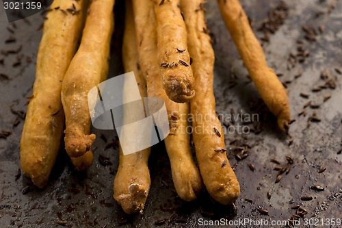 Image of Grissini with cumin