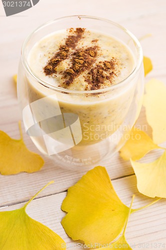 Image of Pumpkin Smoothie with chia seeds