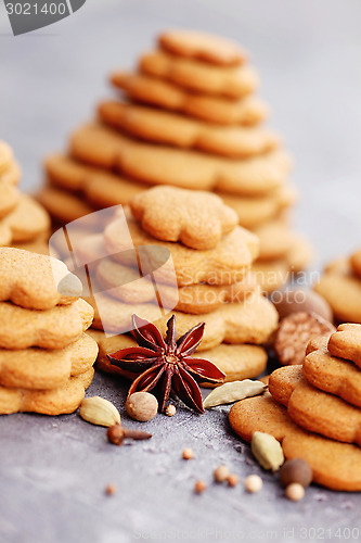 Image of gingerbread tree