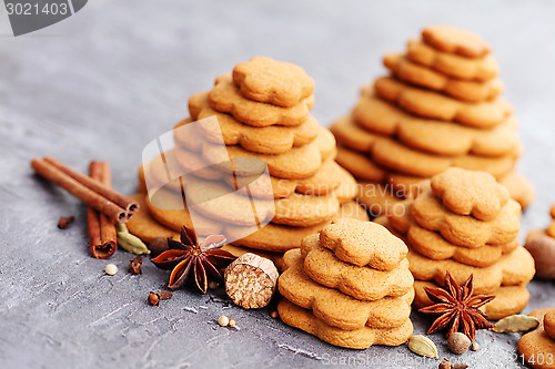 Image of gingerbread tree