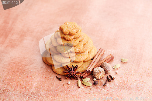 Image of gingerbread tree