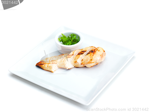 Image of chicken steak