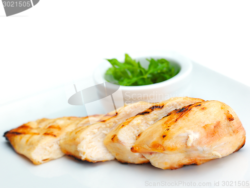 Image of chicken steak