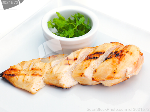 Image of chicken steak