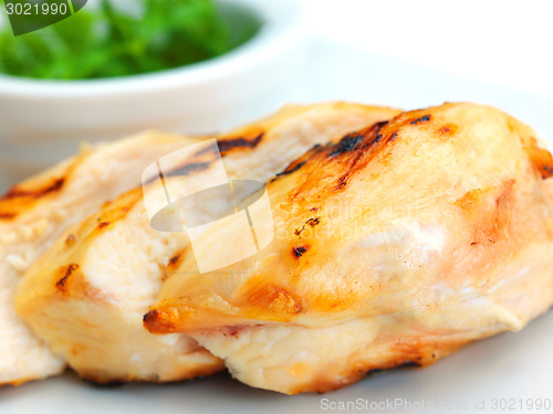 Image of chicken steak