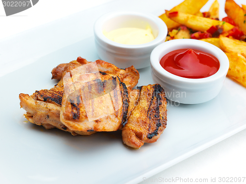 Image of chicken steak