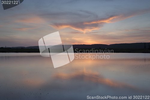 Image of Sunset views across Duralia Lake, Penrith