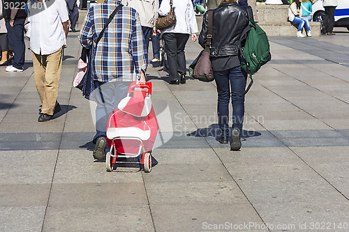 Image of People Walking