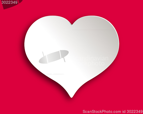 Image of Heart paper style