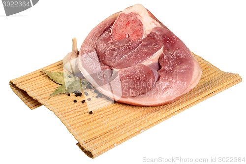 Image of Piece of raw ham