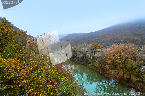 Image of The river in the mountains