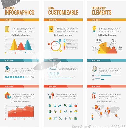 Image of Ecology Infographic Elements